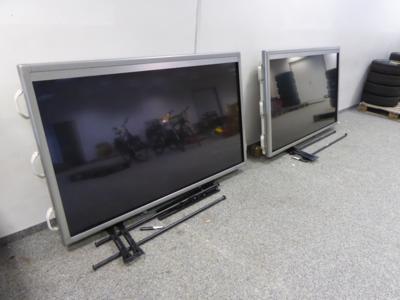 2 LCD-Monitore "Sharp PN-L802B", - Fahrzeuge & Technik
