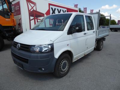 LKW "VW T5 Doka-Pritsche LR 2.0 TDI 4motion D-PF", - Cars and vehicles