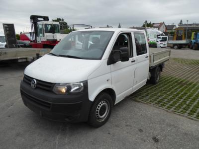 LKW "VW T5 Doka-Pritsche LR 2.0 TDI Entry D-PF", - Fahrzeuge & Technik