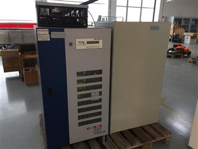 Notstrom-Versorgung "Straton S4 100 15(20) kVA" mit Batterieschrank, - Fahrzeuge und Technik