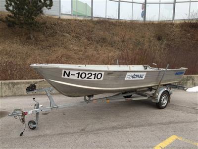 Aluminiumboot "Quicksilver 500 SF", - Fahrzeuge und Technik