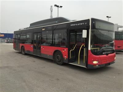 Linienautobus "MAN NL 273 LPG" mit Flüssiggasantrieb und Automatik, - Macchine e apparecchi tecnici