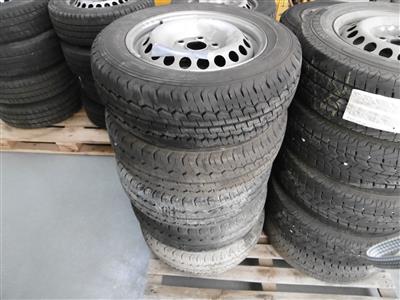 5 Sommerreifen "Dunlop SP LT 30-8", - Cars, construction- and forestry machinery