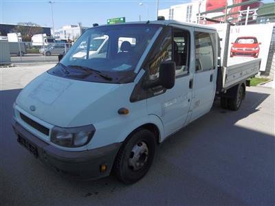LKW "Ford Transit Doka-Pritsche 350 EL", - Cars, construction- and forestry machinery