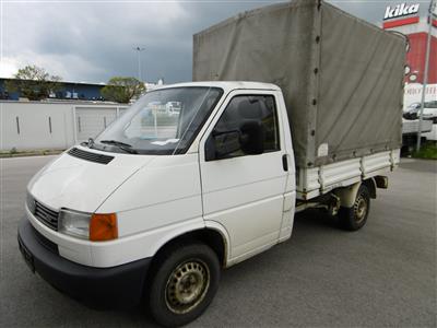 LKW "VW T4 Pritsche 2.5 TDI", - Cars, construction- and forestry machinery