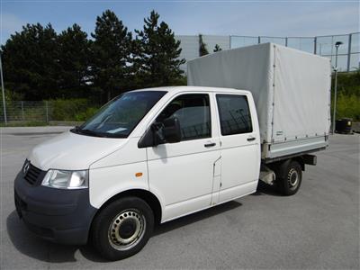 LKW "VW T5 Doka-Pritsche LR 1.9 TDI", - Cars, construction- and forestry machinery