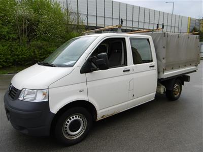 LKW "VW T5 Doka Pritsche LR 2.5 TDI 4motion", - Cars, construction- and forestry machinery