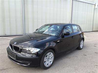 PKW "BMW 116d Fleet E87 N47", - Cars, construction- and forestry machinery