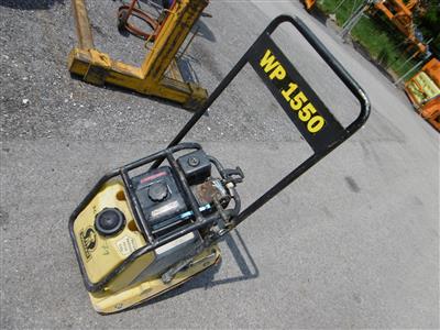 Vibroplatte "Wacker WP 1550", - Fahrzeuge und Technik Land NÖ