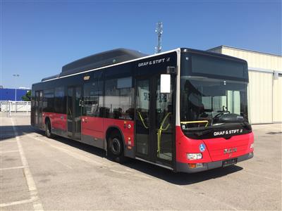 Linienbus "MAN NL273 LPG-Flüssigantrieb", - Macchine e apparecchi tecnici