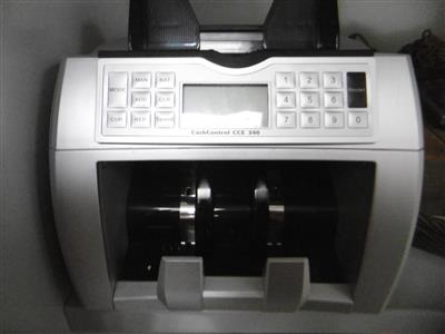 Banknotenzählmaschine "CashConcepts CCE 340", - Fahrzeuge und Technik