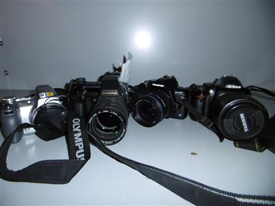 Konvolut Kameras, - Macchine e apparecchi tecnici