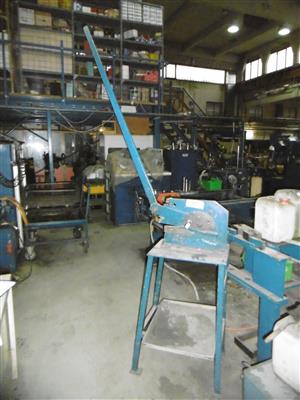 Hand-Schlagschere 04/7R - Metalworking and polymer processing machines, workshop equipment