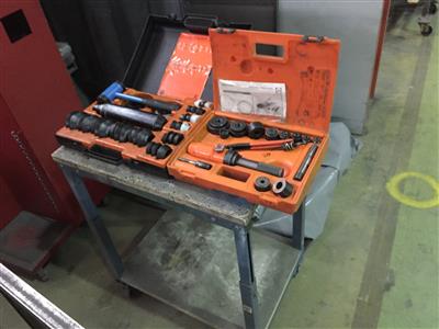Handstanze "Alfra Fittig Tool TMFT33", - Metall- und Kunststoffbearbeitende Maschinen, Werkstätteneinrichtung und Rohmaterial