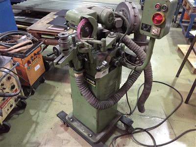 Kreissägeschärfmaschine "Laroch SW", - Metall- und Kunststoffbearbeitende Maschinen, Werkstätteneinrichtung und Rohmaterial
