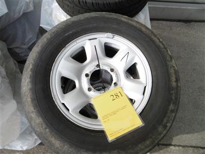 4 Sommerreifen "Dueler H/T 689", 205/80R16 104S, - Cars and vehicles