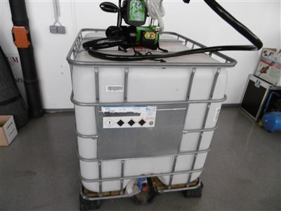 IBC-Container mit Dieselpumpe Zipper "ZI-Dop600", - Cars and vehicles