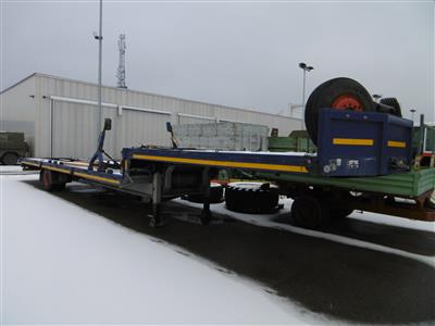 Sattelanhänger "Krone Sep 10" für Boottransport," - Cars and vehicles