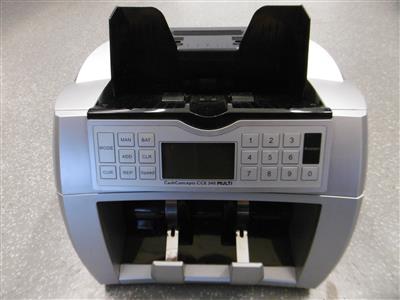 Banknotenzählmaschine "CashConcepts CCE 340 Multi", - Stavební stroje a technika