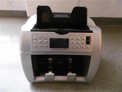 Banknotenzählmaschine "CashConcepts CCE 340", - Macchine e apparecchi tecnici