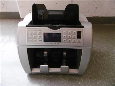 Banknotenzählmaschine "CashConcepts CCE 340", - Motorová vozidla a technika