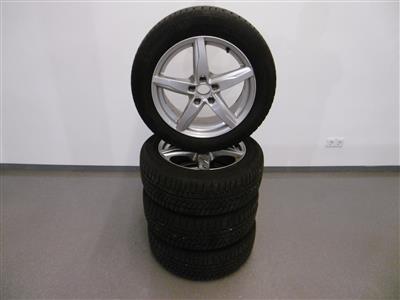 4 Stück Winterreifen 225/55R17 97H, "Continental "Winter Contact TS850P", - Cars and vehicles