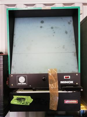 Mikrofilmlesegerät "Minox", - Fahrzeuge und Technik Land NÖ