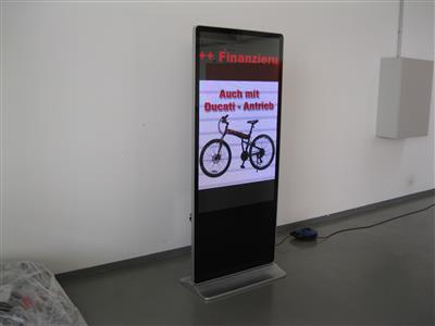 Videowall auf Standfuss, - Cars and vehicles