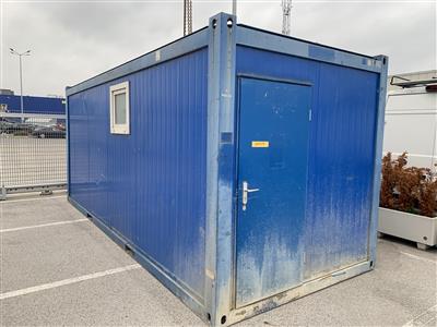 Wasch- und Toilettencontainer "Containex 20'", - Cars and vehicles