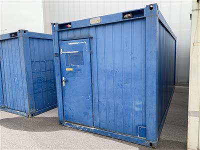 Mannschafts-Container 6 m, - Fahrzeug und Technik