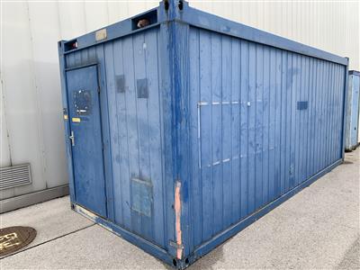 Mannschafts-Container 6m, - Fahrzeug und Technik