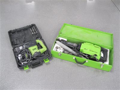1 Abbruchhammer und 1 Bohrhammer "Zipper", - Macchine e apparecchi tecnici