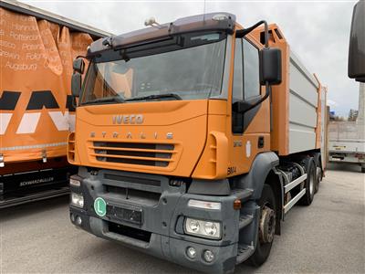 LKW "Müllwagen "IVECO Stralis AD 260 S 31 Y/PS" mit Schüttmulde, - Fahrzeuge und Technik