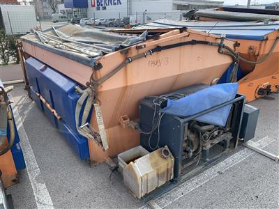 Streuautomat "Schmidt" 5m3 mit Soletank, - Fahrzeuge und Technik