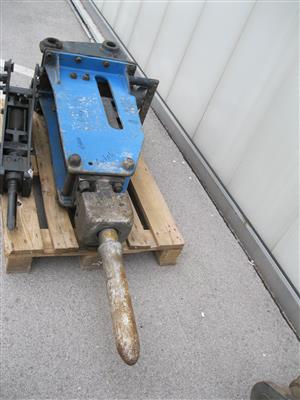 Hydraulik Abbruchhammer "Krupp HM200", - Macchine e apparecchi tecnici