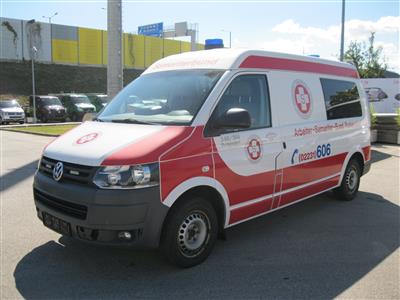 Krankenwagen "VW T5 MD LR 2.0 TDI DPF", - Fahrzeuge und Technik