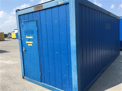 Mannschafts-Container 20 Fuß, - Fahrzeuge und Technik
