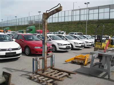 Palettengabel für Kran, - Cars and vehicles