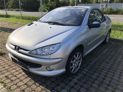 PKW "Peugeot 206 CC 1.6 16V black silver edition", - Cars and vehicles