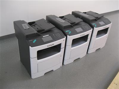 3 Drucker "Lexmark MX410de", - Fahrzeuge und Technik