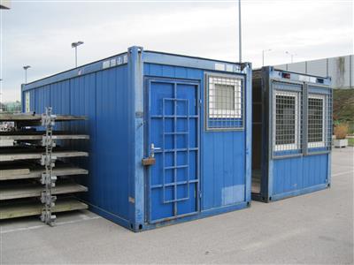 Doppel-Mannschafts-Container 20 Fuß, - Macchine e apparecchi tecnici