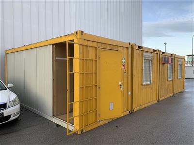 Vierfach-Container 20 Fuß, - Fahrzeuge und Technik
