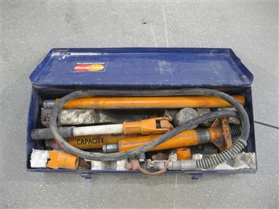Ausbeulset hydraulisch mit Koffer, - Fahrzeuge und Technik