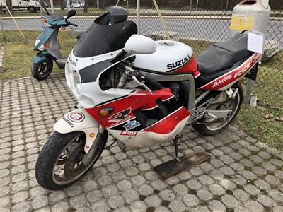 Motorrad "Suzuki GSX-R750", - Fahrzeuge und Technik