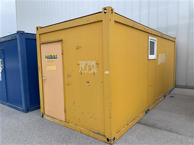 Sanitär-Container 20 Fuß, - Fahrzeuge und Technik