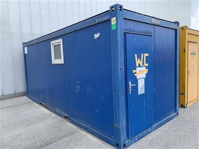 Sanitär-Container 20 Fuß, - Fahrzeuge und Technik