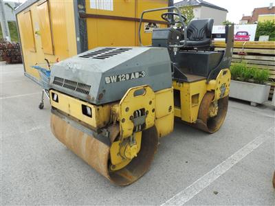 Aufsitz-Tandemwalze "BOMAG BW 120 AD-3", - Cars and vehicles