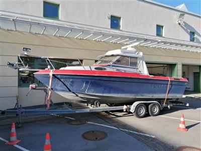 Polizei-Motorboot "FAETON Moraga 700 D-183TAC", - Macchine e apparecchi tecnici