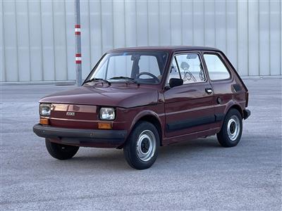 PKW Fiat 126, - Fahrzeuge und Technik 2021/12/15 - Realized price: EUR  2,000 - Dorotheum