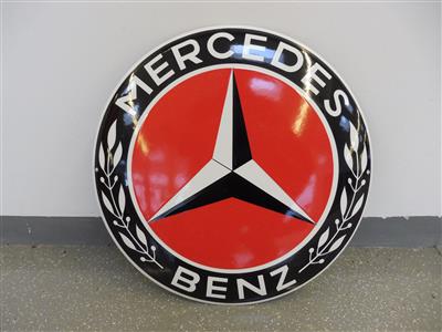 Werbeschild "Mercedes Benz", - Macchine e apparecchi tecnici